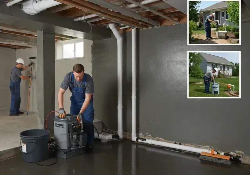 Basement Waterproofing and Flood Prevention process in Jenison, MI